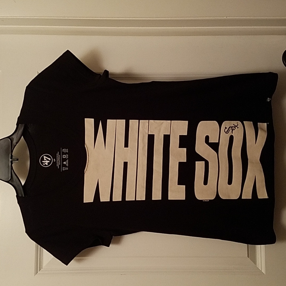 47 CHICAGO WHITE SOX WOMENS BLACK TIE DYE SHORT SLEEVE T-SHIRT
